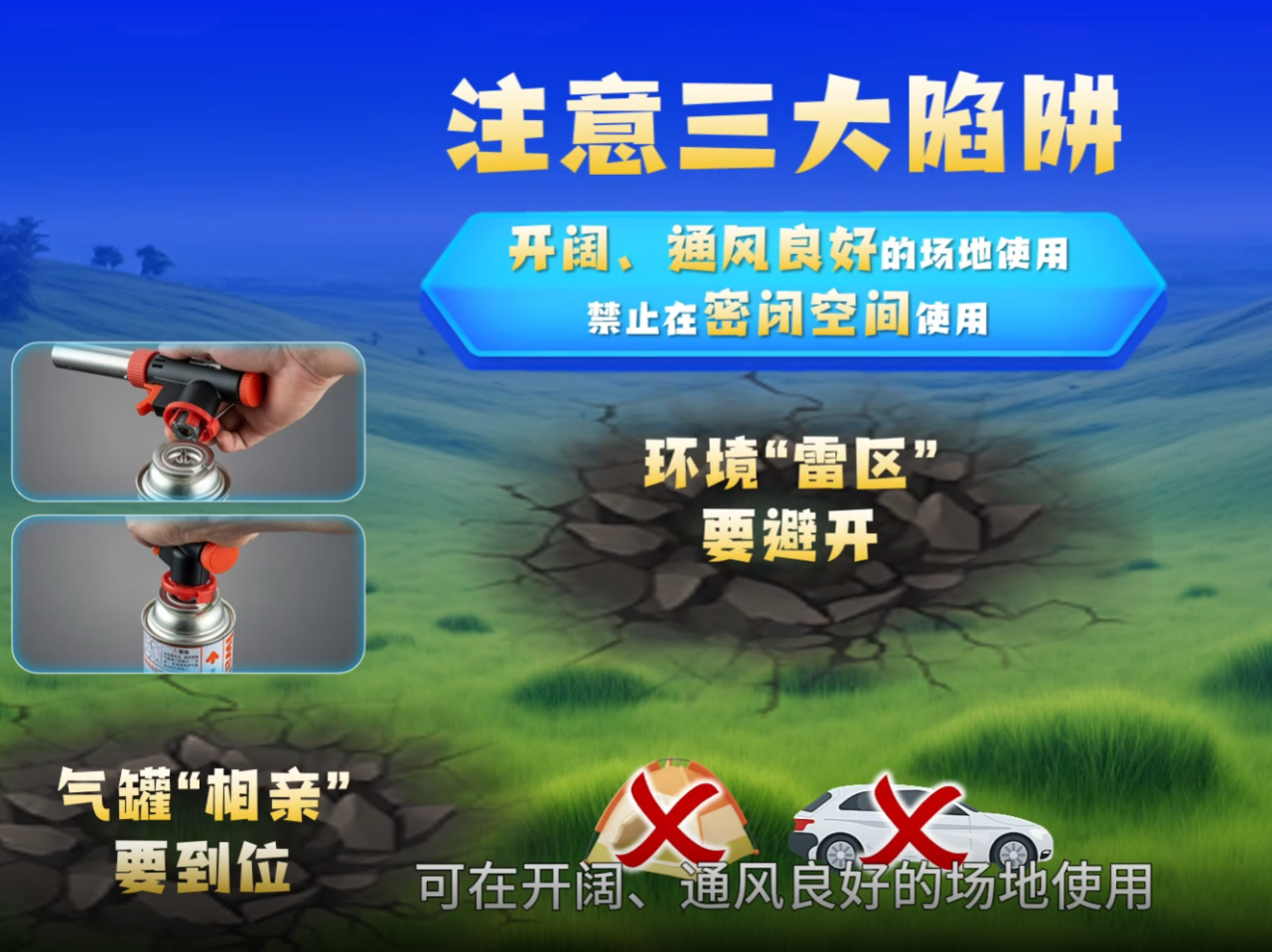 “咔嗒”背后，卡式爐的安全密碼