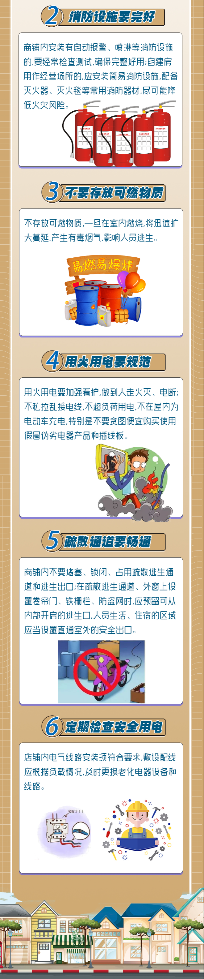 沿街商鋪如何預防火災？