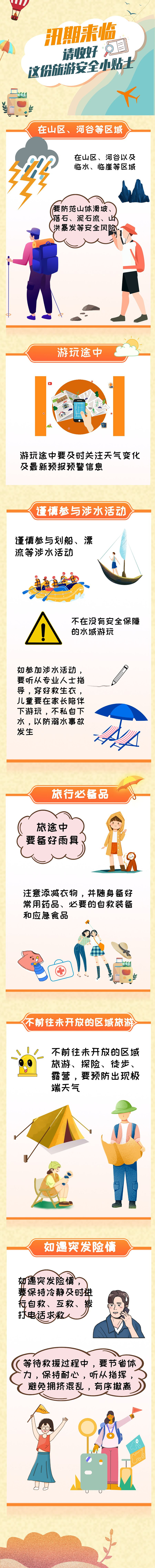 汛期來臨，請收好這份旅游安全小貼士