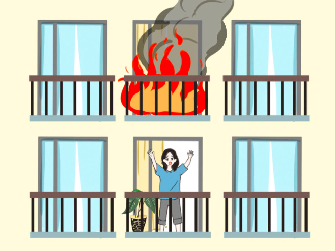 遇到火災(zāi)跑不跑？怎么跑？