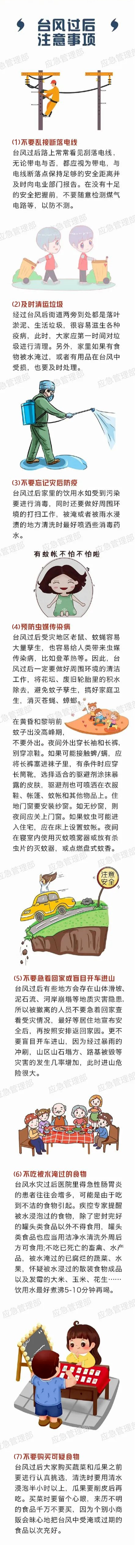 “泰利”來了！安全提醒！