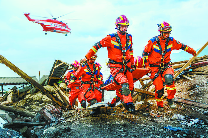 【中國應(yīng)急管理報(bào)】2023消防救援隊(duì)伍奮進(jìn)印記