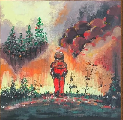 繪畫|救民于水火 助民于危難