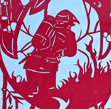 剪紙|刻苦訓(xùn)練 爭當(dāng)先鋒